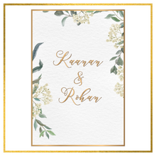 Load image into Gallery viewer, Kaanan &amp; Rohan Wedding Invitation
