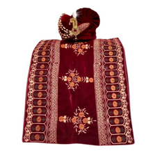 Load image into Gallery viewer, Grooms safa, shawl, kalgi Sets | Starting at $150.00
