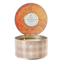Load image into Gallery viewer, Himalayan Cedar &amp; Patchouli 3 Wick Tin Candle
