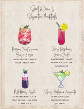 Load image into Gallery viewer, Signature Drinks Signs
