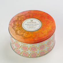 Load image into Gallery viewer, Himalayan Cedar &amp; Patchouli 3 Wick Tin Candle
