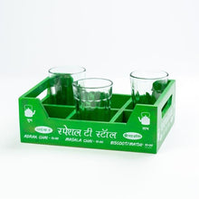 Load image into Gallery viewer, Special Tea Stall Menu Tray in Green
