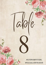 Load image into Gallery viewer, Table Numbers
