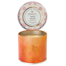 Load image into Gallery viewer, Peach Bellini Mason Tin Candle
