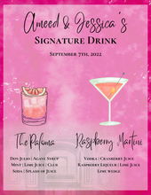 Load image into Gallery viewer, Signature Drinks Signs
