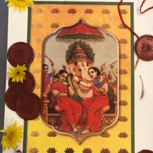 Load image into Gallery viewer, Vintage Ganesh Canvas Print
